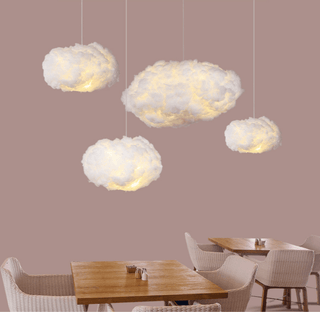 Led Flauschige Wolke Hängelampe