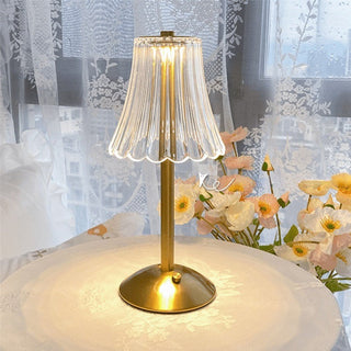 Raffinierte Goldene Kristallleuchte mit Schimmereffekt