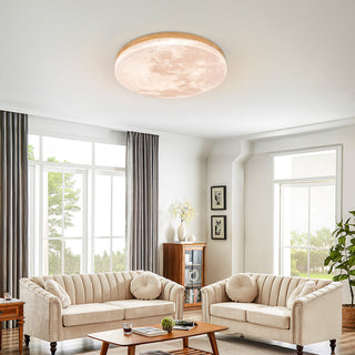 LED Deckenleuchte Mond – Runde Deckenlampe im Mond-Design