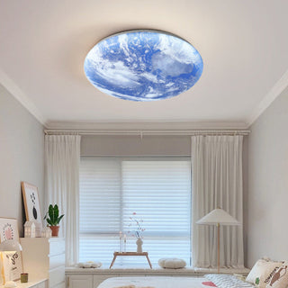 LED Deckenleuchte Mond – Runde Deckenlampe im Mond-Design