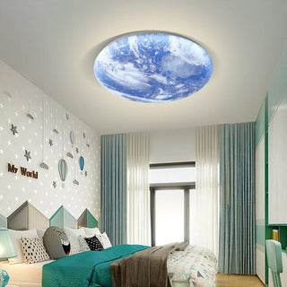 LED Deckenleuchte Mond – Runde Deckenlampe im Mond-Design