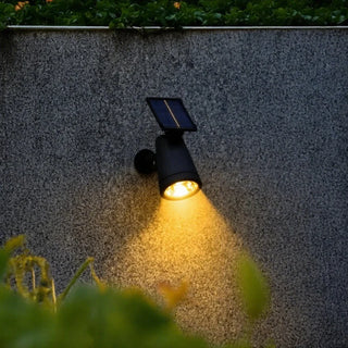 Lebendige Solarbetriebene Gartenstrahler mit verstellbarem LED-Licht
