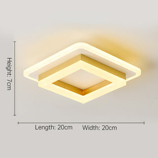 LED Quadratisch Moderne Deckenleuchten