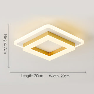 LED Quadratisch Moderne Deckenleuchten