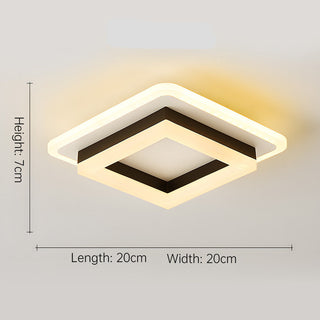 LED Quadratisch Moderne Deckenleuchten