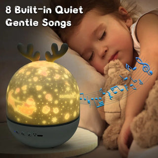 Kreative Projektions Nachttischlampe Für Kinder