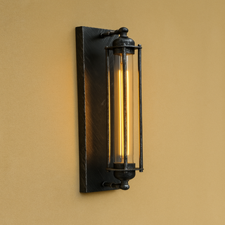 Retro Elegante Glas-Wandleuchte im Mid-Century-Stil