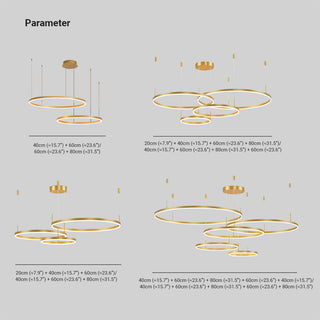 Elegante runde LED- Pendelleuchte für moderne Einrichtung