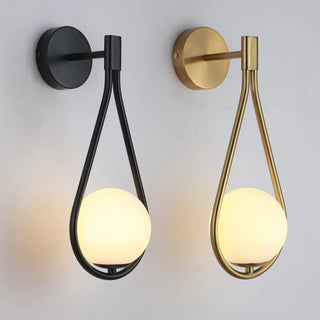 Moderne LED-Wandleuchte im nordischen Stil