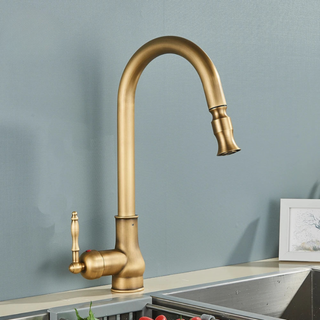 Zeitloser Vintage Küchenwasserhahn