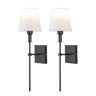 Warme LED-Wandleuchte wiederaufladbar, 2er Set