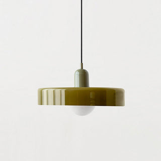 Moderne Glas Pendelleuchte Art Déco Design für Esszimmer und Wohnzimmer