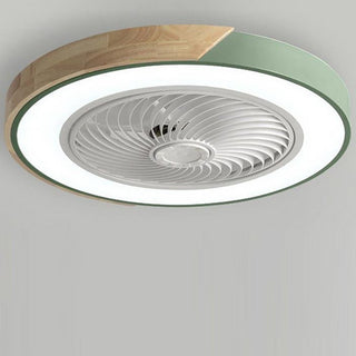 LED Deckenleuchte mit Ventilator – Moderne flügellose Deckenlampe