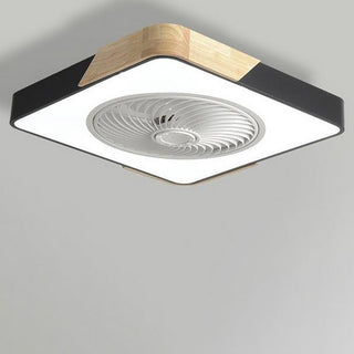 LED Deckenleuchte mit Ventilator – Moderne flügellose Deckenlampe