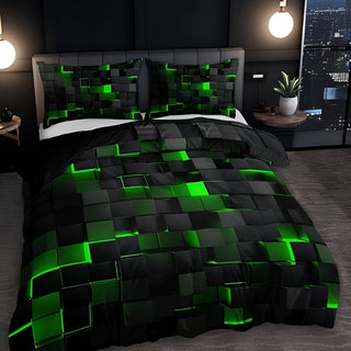Modernes 3D-Effekt Bettwäsche Set – 3-teilig