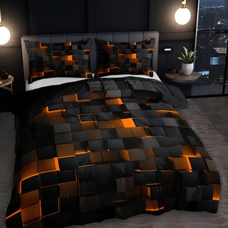 Modernes 3D-Effekt Bettwäsche Set – 3-teilig
