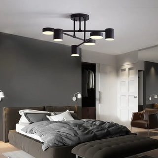 Elegante Einstellbare 6-Licht LED-Deckenleuchte