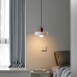 Moderne Glas Pendelleuchte Art Déco Design für Esszimmer und Wohnzimmer