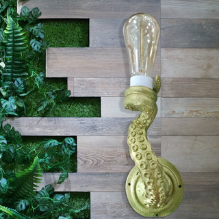 Kreative Vom Meer inspirierte Tentakel-Wandleuchte