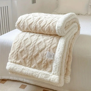 Warme Florale Boho Kuscheldecken für Zuhause
