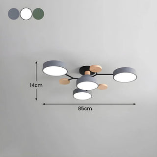 Moderne Flush-Mount LED- Deckenleuchte