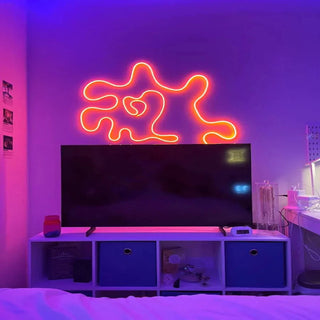 LED Neonstreifen RGB Flexibel mit Fernbedienung – Dimmbar, Mehrfarbig