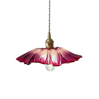 Blumen Bio Charme Pendelleuchte im Vintage Design