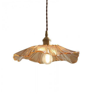 Blumen Bio Charme Pendelleuchte im Vintage Design