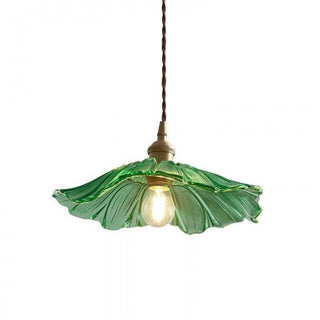 Blumen Bio Charme Pendelleuchte im Vintage Design