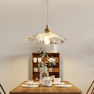 Blumen Bio Charme Pendelleuchte im Vintage Design