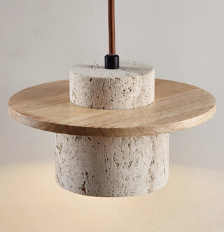 Dekorative Holzschirm Pendelleuchte für Wohnzimmer