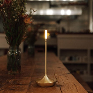 Dekorative Kerzenlicht Tischlampe mit warmem Schein