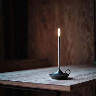Dekorative Kerzenlicht Tischlampe mit warmem Schein
