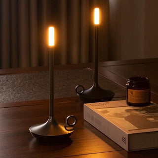 Tragbare Wiederaufladbare LED Kerzenlicht Lampe