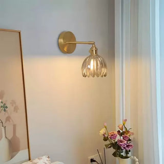 Elegante Tulip Glas Mid century Retro Wandleuchten