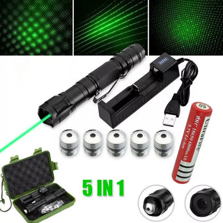 Kompakter Langstrecken-Laserpointer mit USB-Ladefunktion
