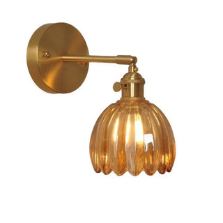 Elegante Tulip Glas Mid century Retro Wandleuchten