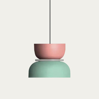Moderne nordische minimalistische Hängeleuchten mit Farbakzenten