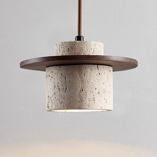 Dekorative Holzschirm Pendelleuchte für Wohnzimmer