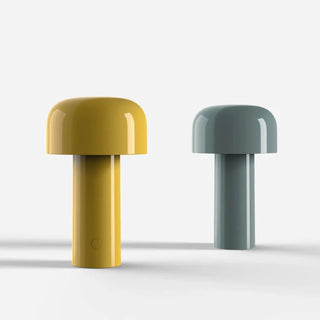 Dekorative Pilz-Lavalampe – Wiederaufladbare LED-Tischleuchte